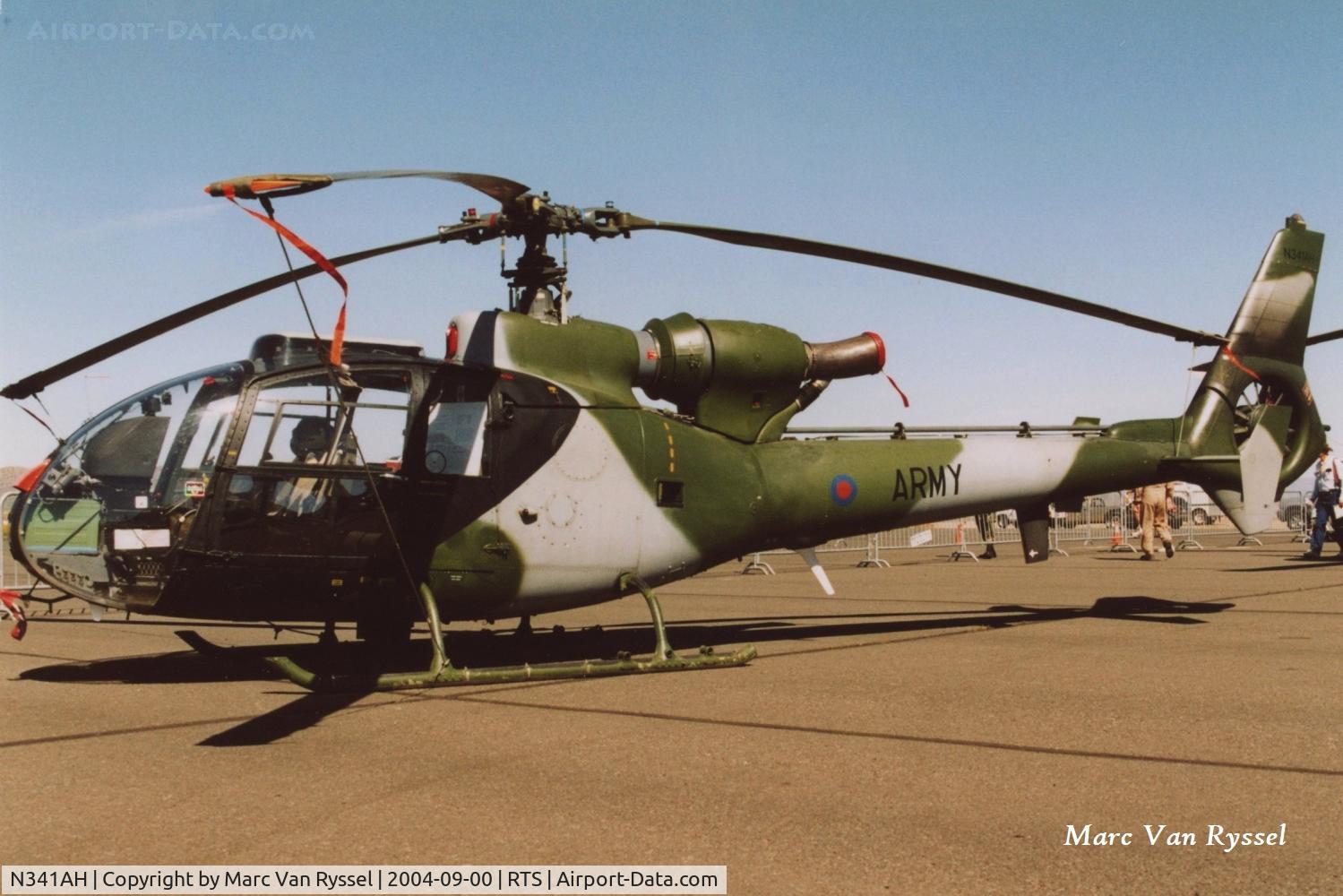 N341AH, 1984 Westland SA-341B Gazelle AH1 C/N 1208, 1974 Gazelle ex XW903 at the 2004 Reno Air Races