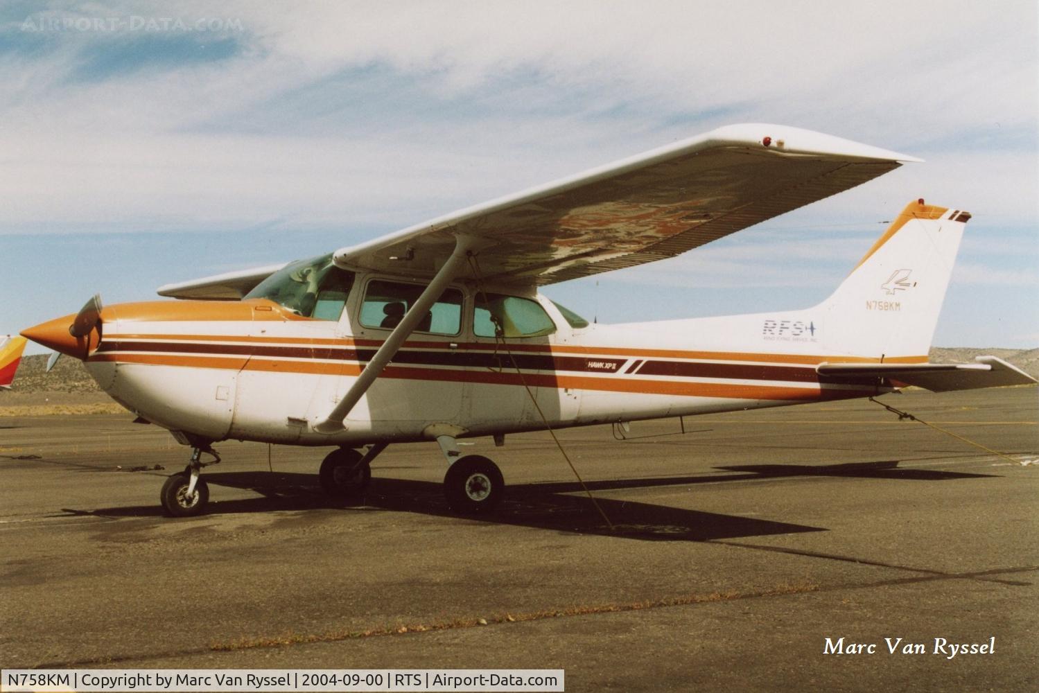 N758KM, 1979 Cessna R172K Hawk XP C/N R1723157, At the 2004 Reno Air Races.