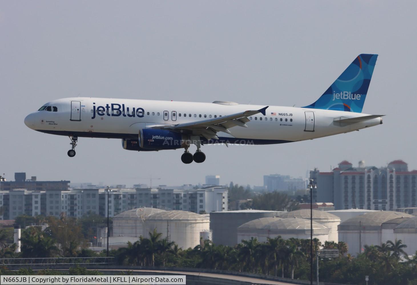 N665JB, 2007 Airbus A320-232 C/N 3348, JBU A320 zx bdl-fll