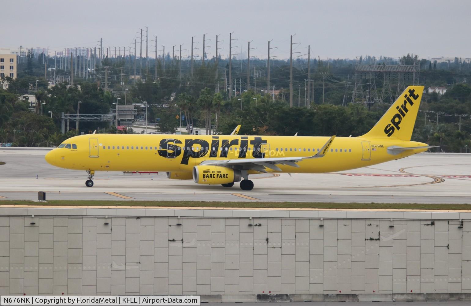 N676NK, 2017 Airbus A321-231 C/N 7734, NKS A321 zx 