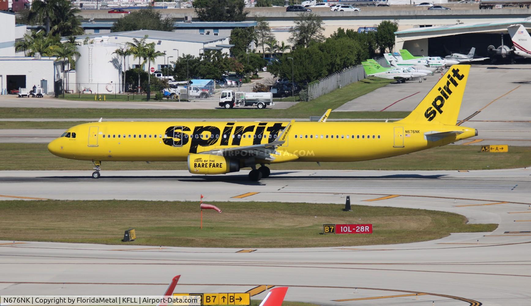 N676NK, 2017 Airbus A321-231 C/N 7734, NKS A321 zx 