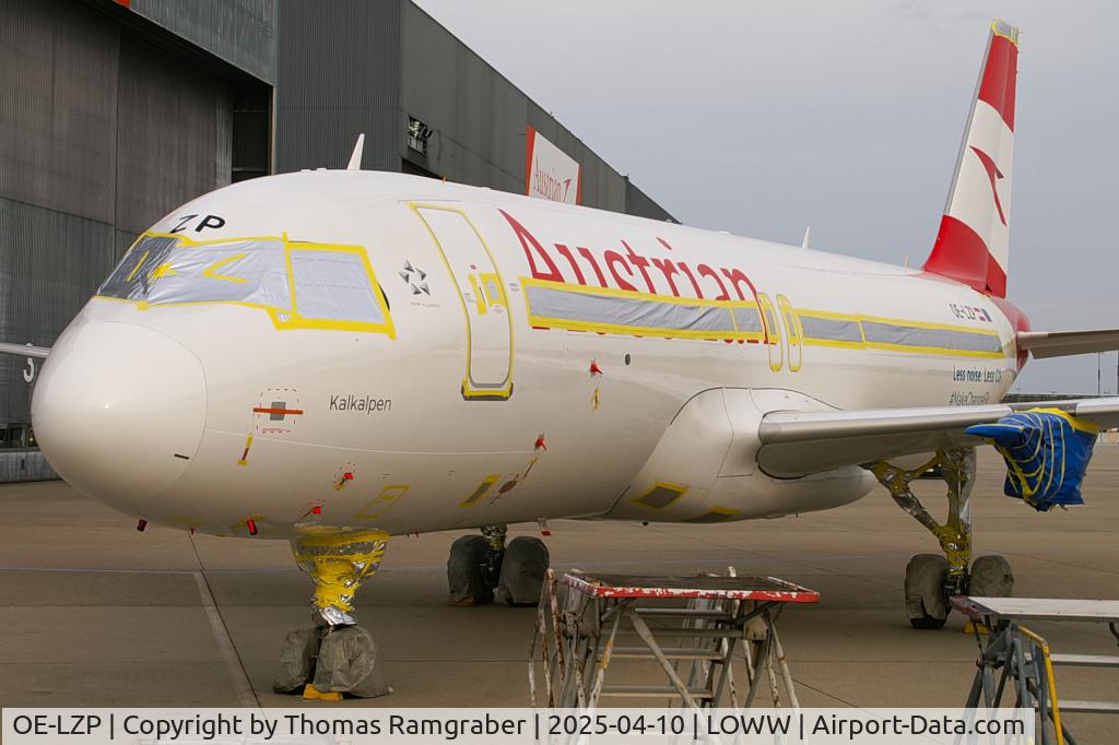 OE-LZP, 2023 Airbus A320-271N C/N 11418, Austrian Airlines Airbus A320Neo - long term storage without engines