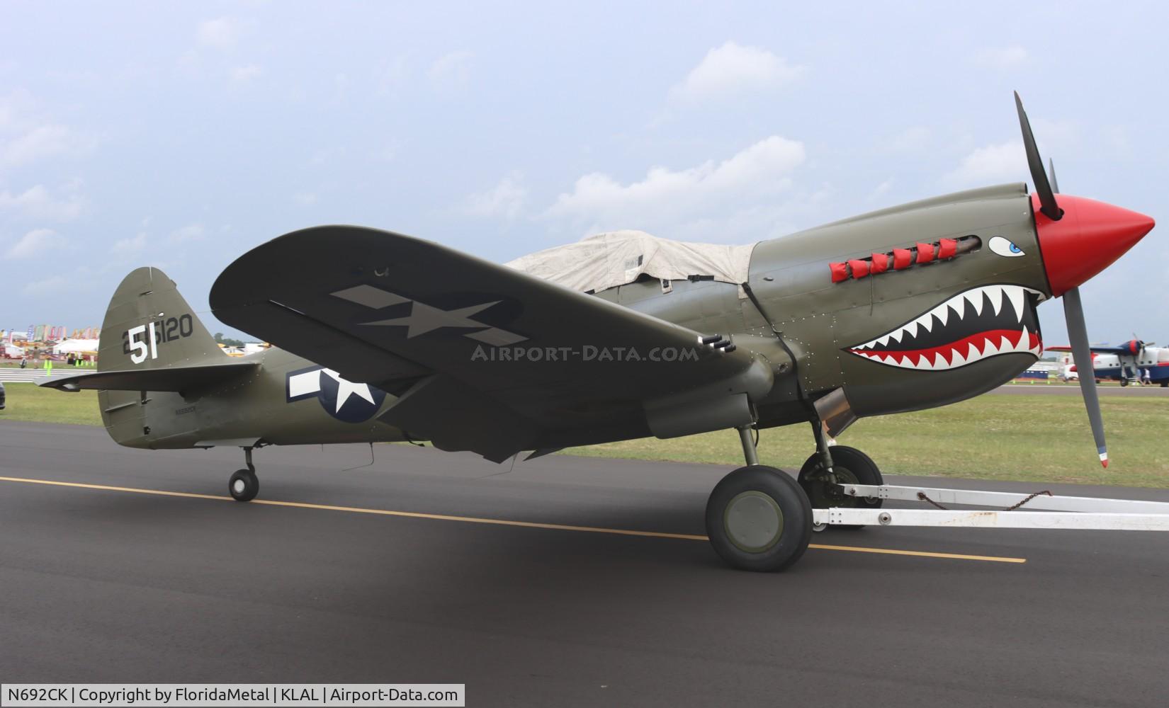 N692CK, 1945 Curtiss P-40N Warhawk C/N 692N, P-40 zx