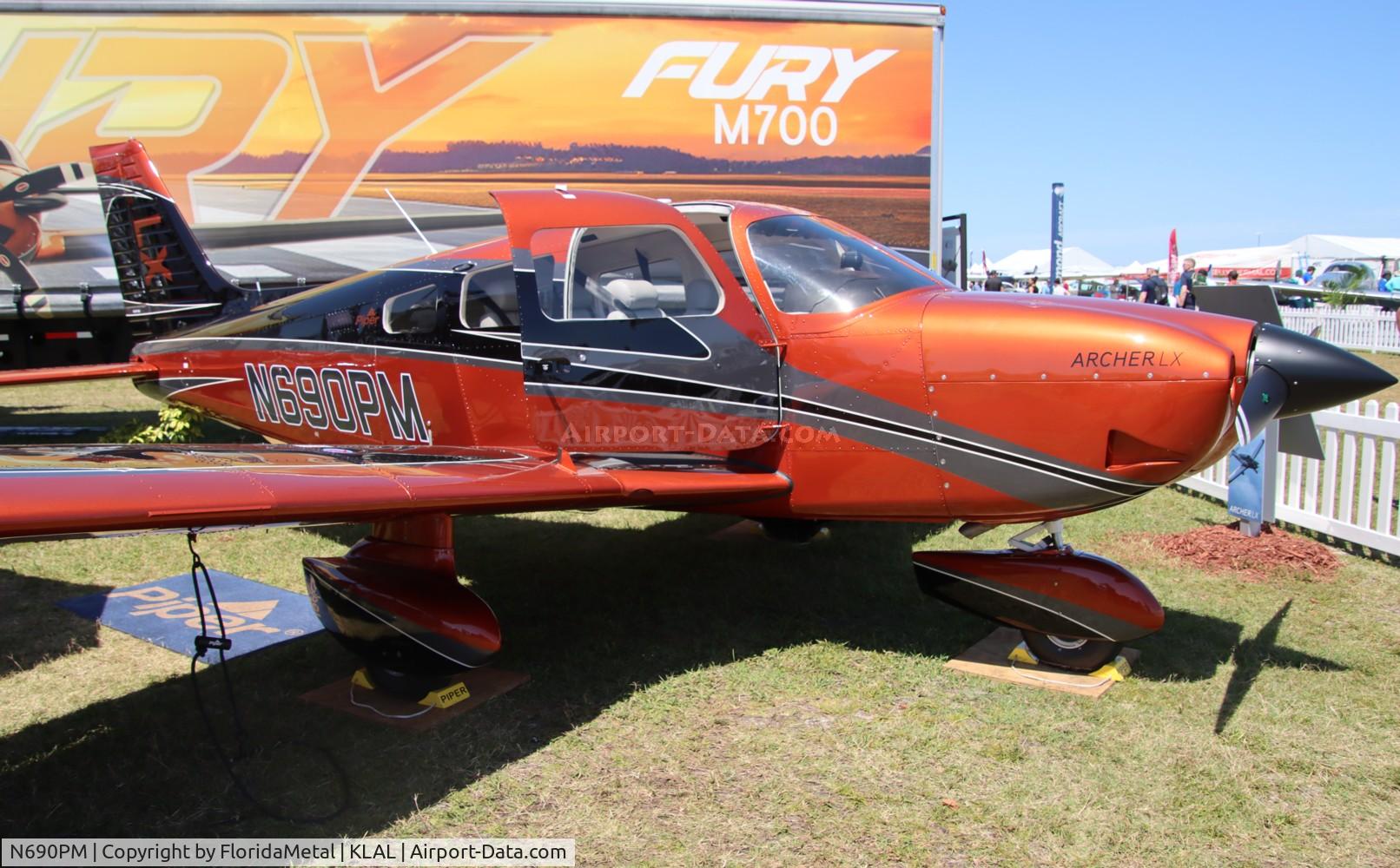 N690PM, 2024 Piper PA-28-181 Archer LX C/N 2881728, PA-28-181 zx 