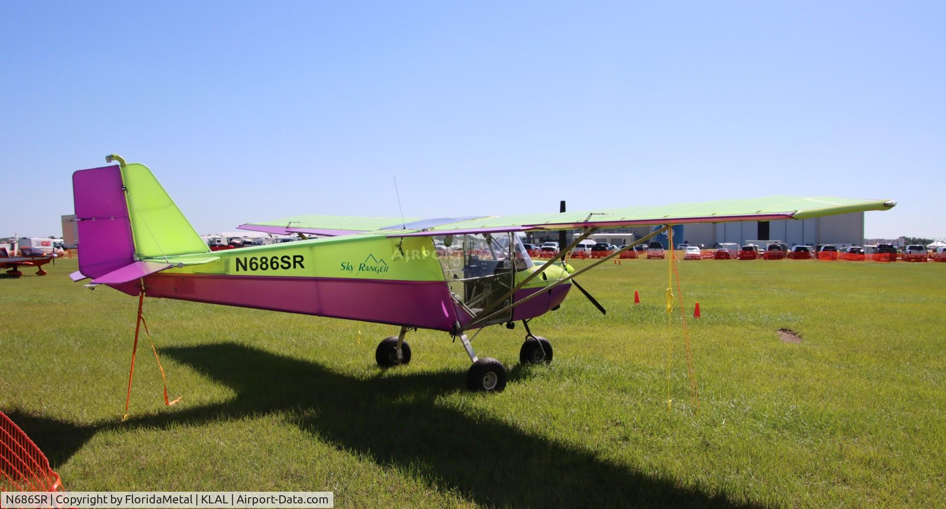 N686SR, 2023 BAKER DENNIS L SKYRANGER C/N 3001, Skyranger misc homebuilt zx