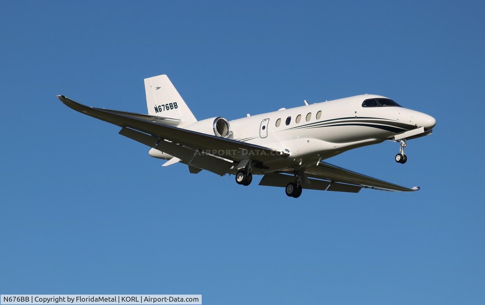 N676BB, 2016 Cessna 680A Citation Latitude C/N 680A-0034, C680A zx vrb-orl