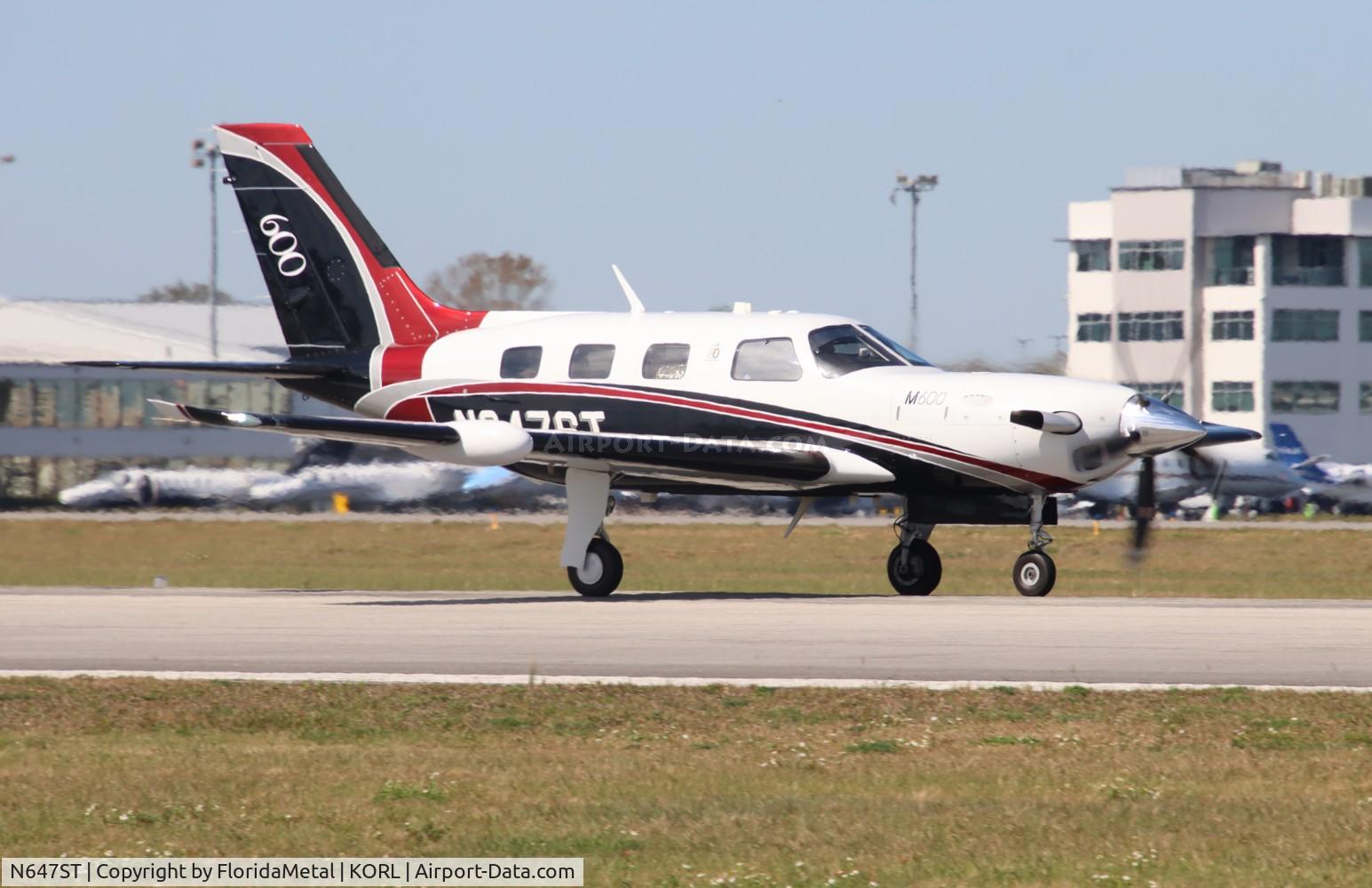 N647ST, 2017 Piper PA-46-600TP (M600) C/N 4698047, M600 zx 