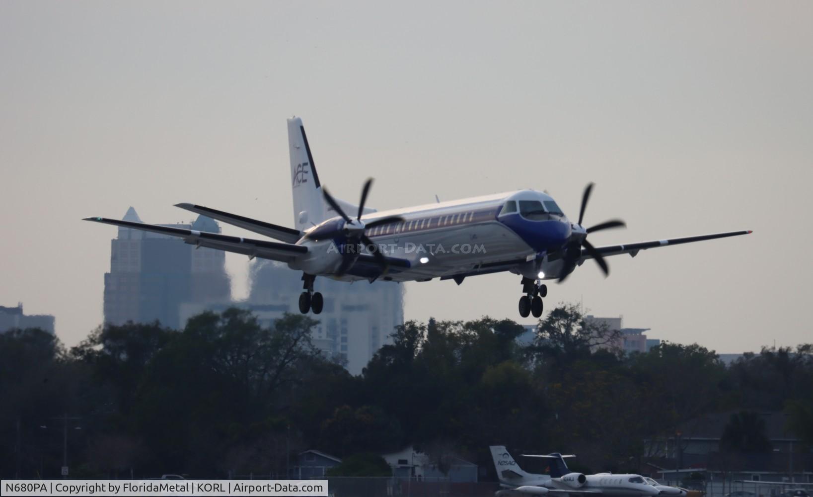 N680PA, 1995 Saab 2000 C/N 2000-020, ACE Saab 2000 zx 