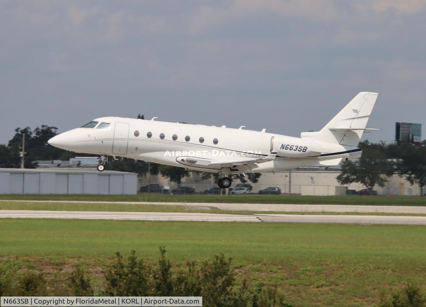 N663SB, 2002 Israel Aircraft Industries Gulfstream 200 C/N 062, G200 zx ind-orl