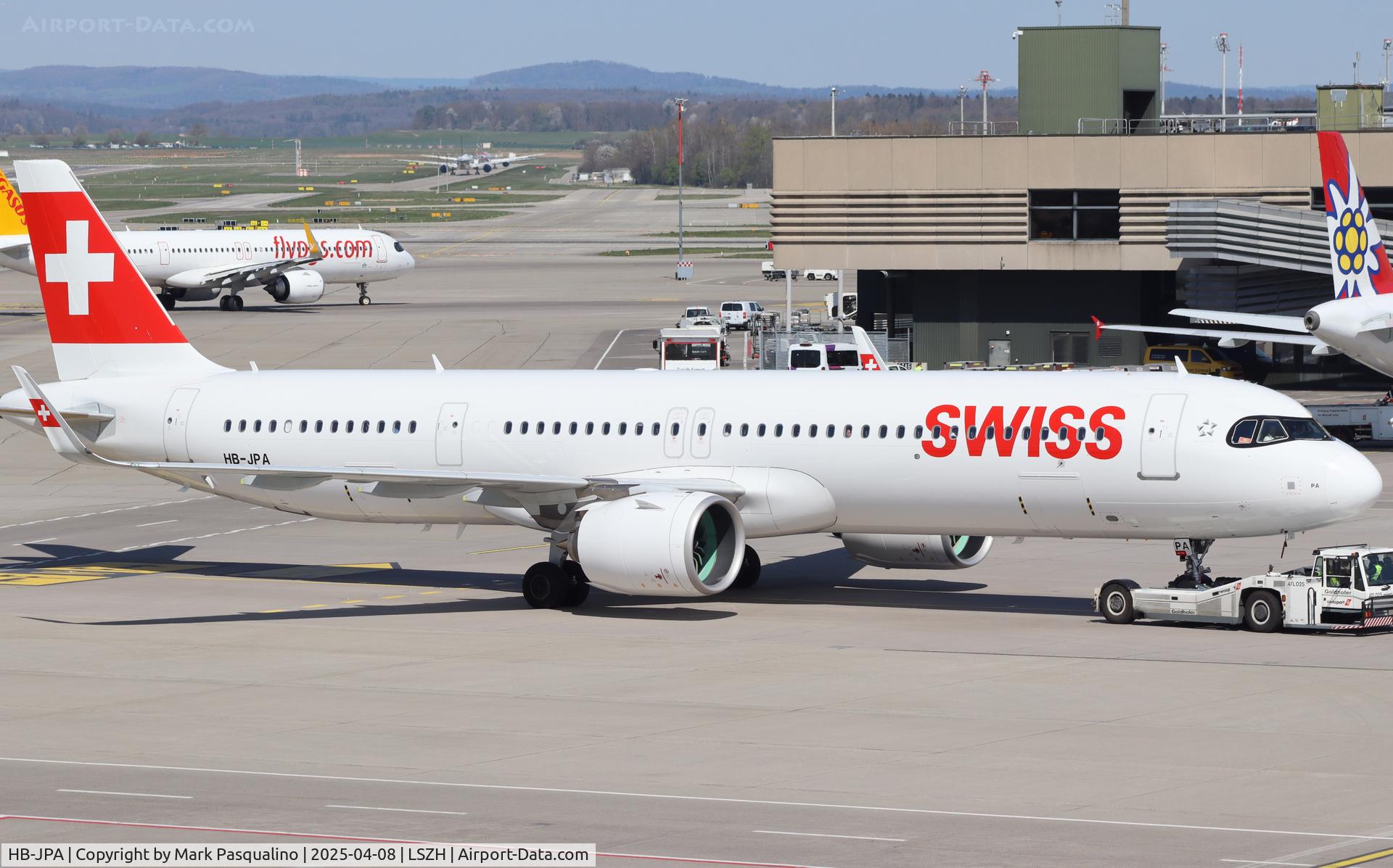 HB-JPA, 2020 Airbus A321-271NX C/N 9417, Airbus A321-271NX