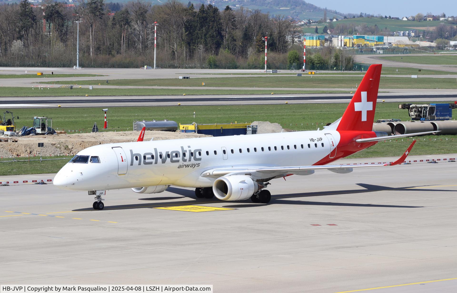 HB-JVP, 2010 Embraer 190LR (ERJ-190-100LR) C/N 19000387, ERJ-190-100LR