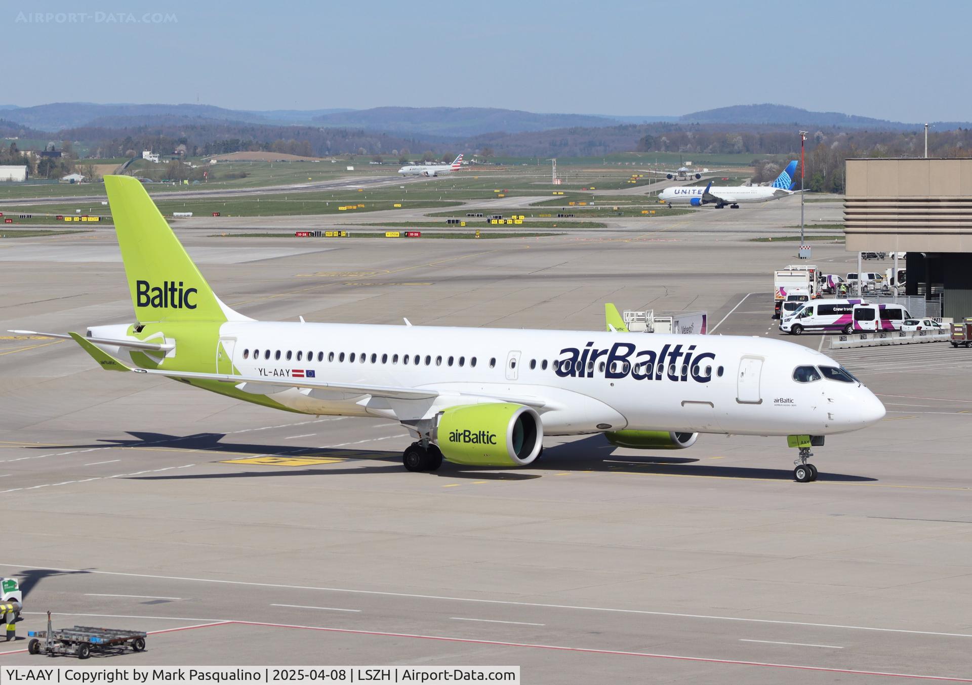 YL-AAY, Airbus A220-371 C/N 55095, Airbus A220-371