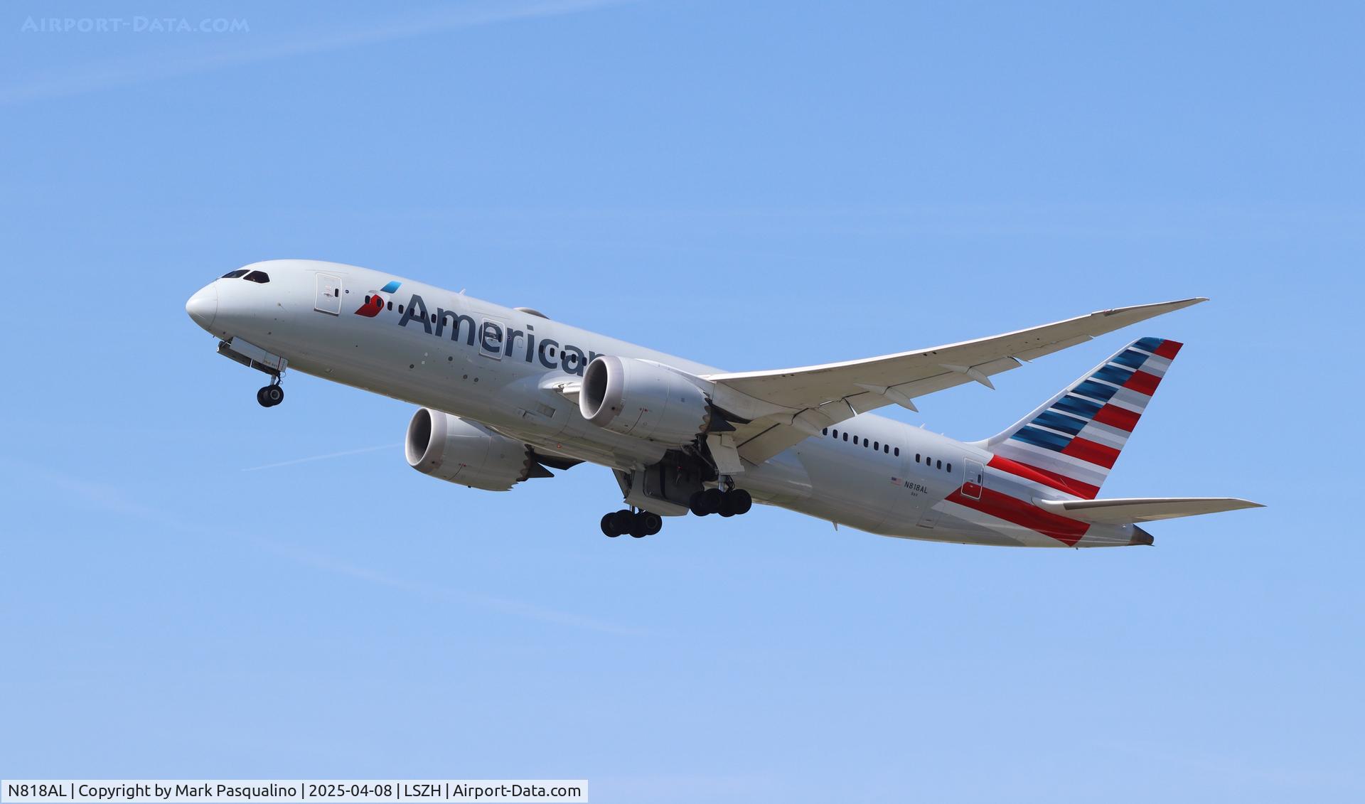 N818AL, 2017 Boeing 787-8 Dreamliner Dreamliner C/N 40636, Boeing 787-8 Dreamliner
