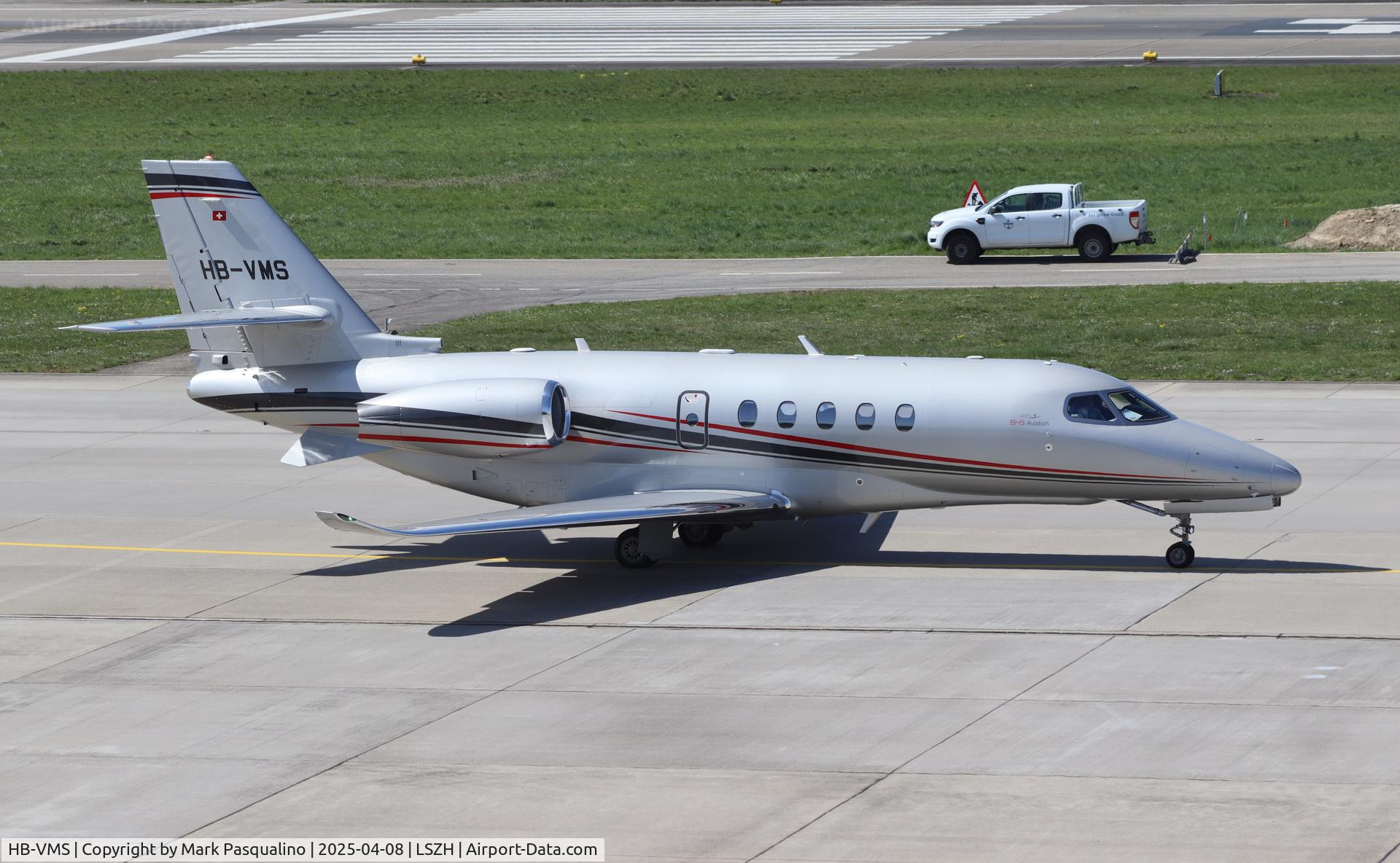HB-VMS, 2022 Cessna 680A C/N 680A-0326, Cessna 680A