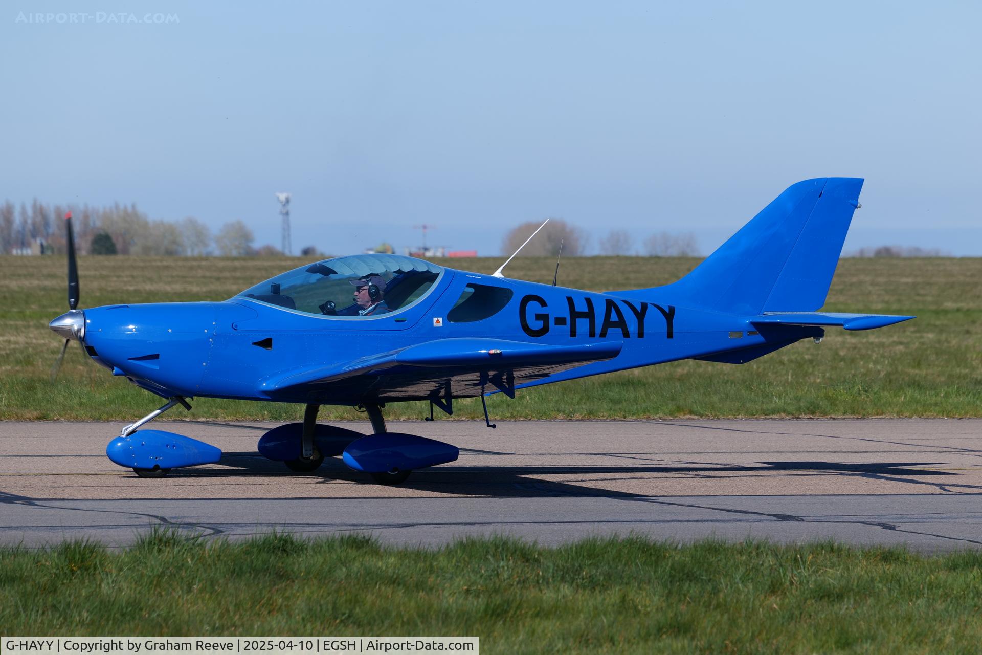 G-HAYY, 2010 Czech Sport SportCruiser C/N 09SC326, Just landed at Norwich.