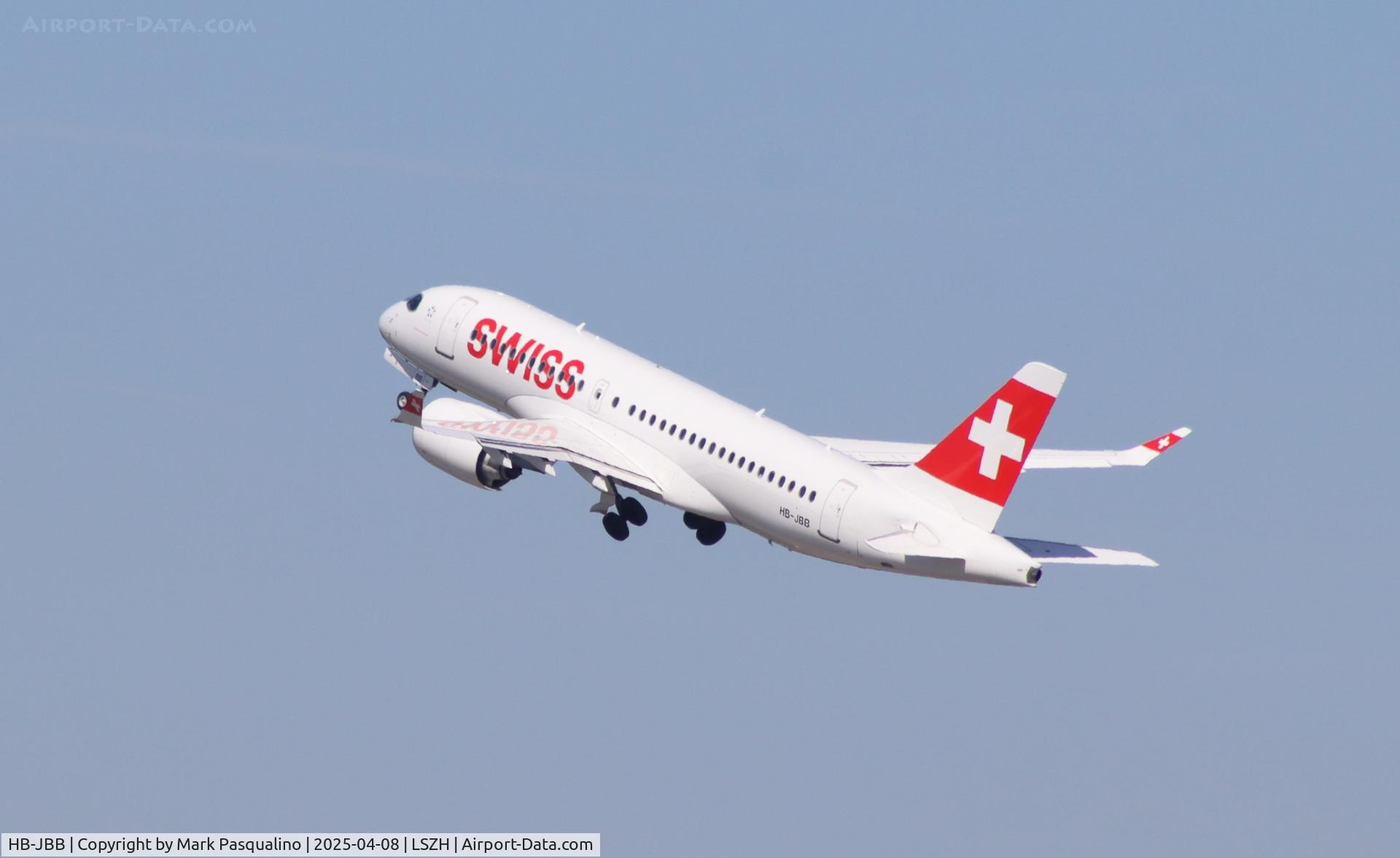 HB-JBB, 2016 Bombardier CSeries CS100 (BD-500-1A10) C/N 50011, Airbus A220-371