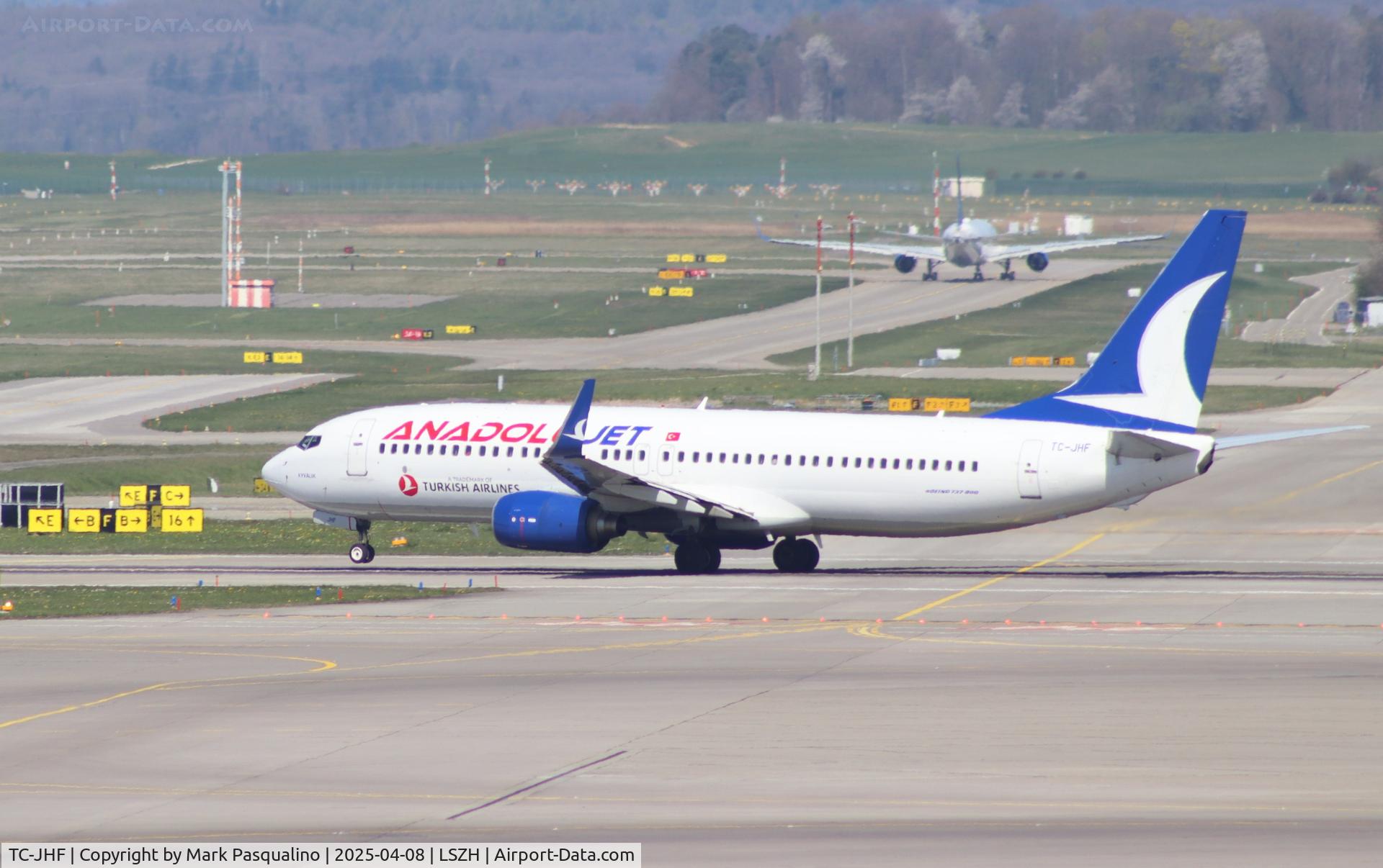 TC-JHF, 2008 Boeing 737-8F2 C/N 35745, Boeing 737-8F2
