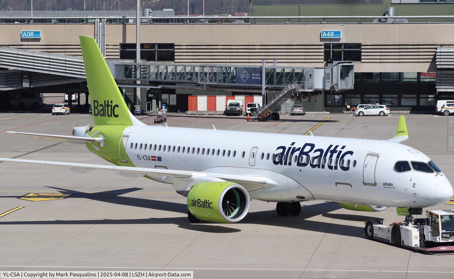 YL-CSA, 2016 Bombardier CSeries CS300 (BD-500-1A11) C/N 55003, Airbus A220-371