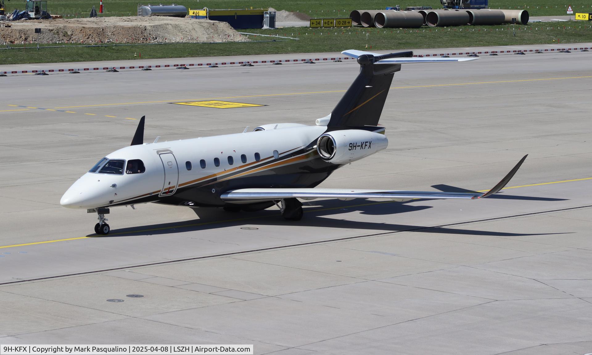 9H-KFX, 2021 Embraer EMB-550 Praetor 600 C/N 55020152, Embraer EMB-550 Praetor 600