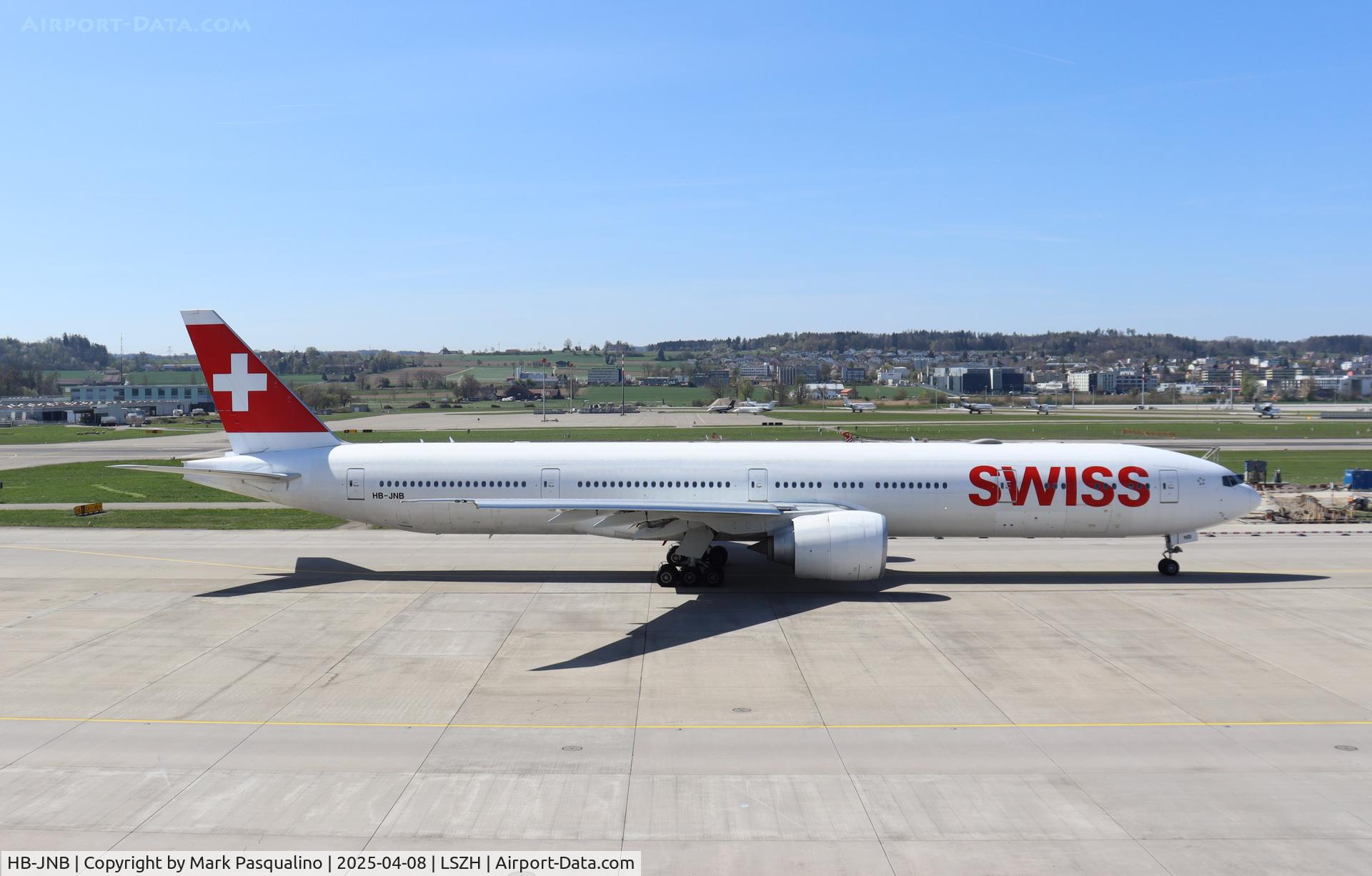 HB-JNB, 2016 Boeing 777-3DE/ER C/N 44583, Boeing 777-3DE/ER
