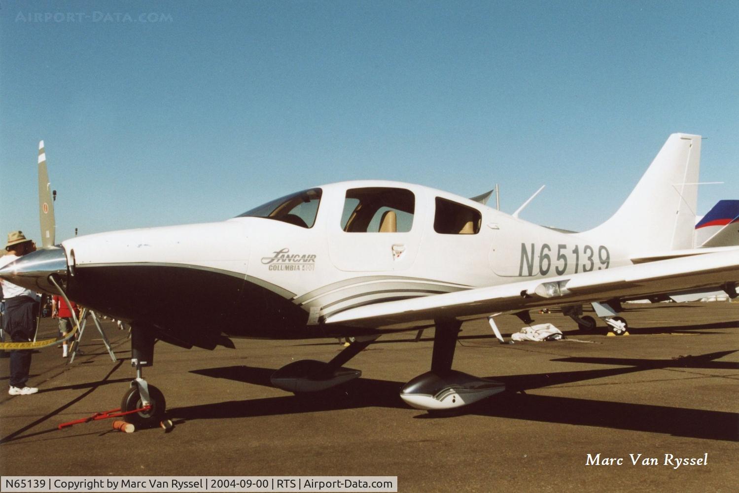 N65139, 2004 Lancair LC41-550FG Columbia 400 C/N not found N65139, At the 2004 Reno Air Races.