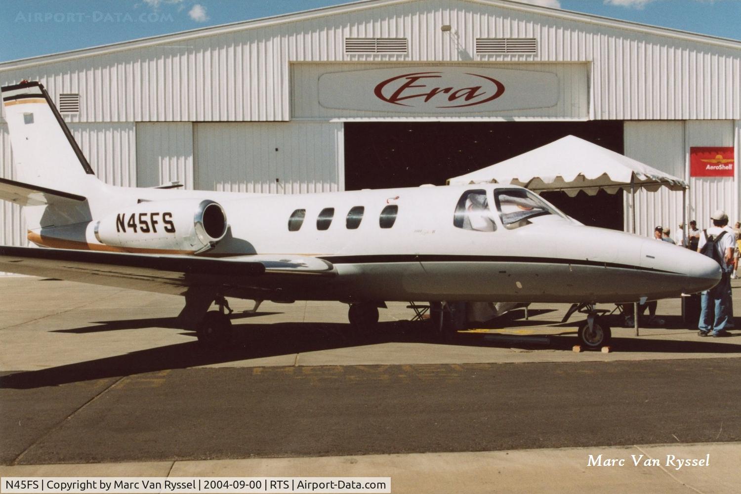 N45FS, 1979 Cessna 501 Citation I/SP C/N 501-0102, At the 2004 Reno Air Races.