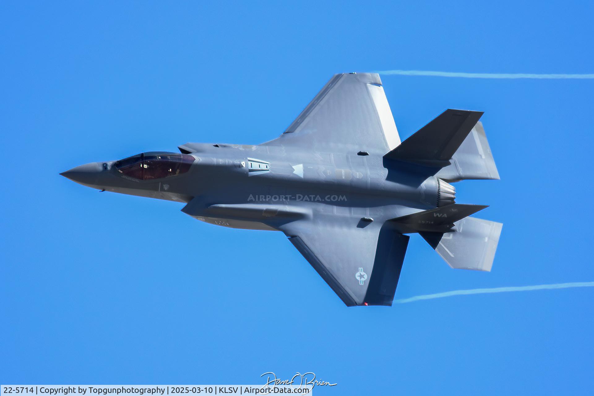 22-5714, 2023 Lockheed Martin F-35A C/N AF-414, SCAT12