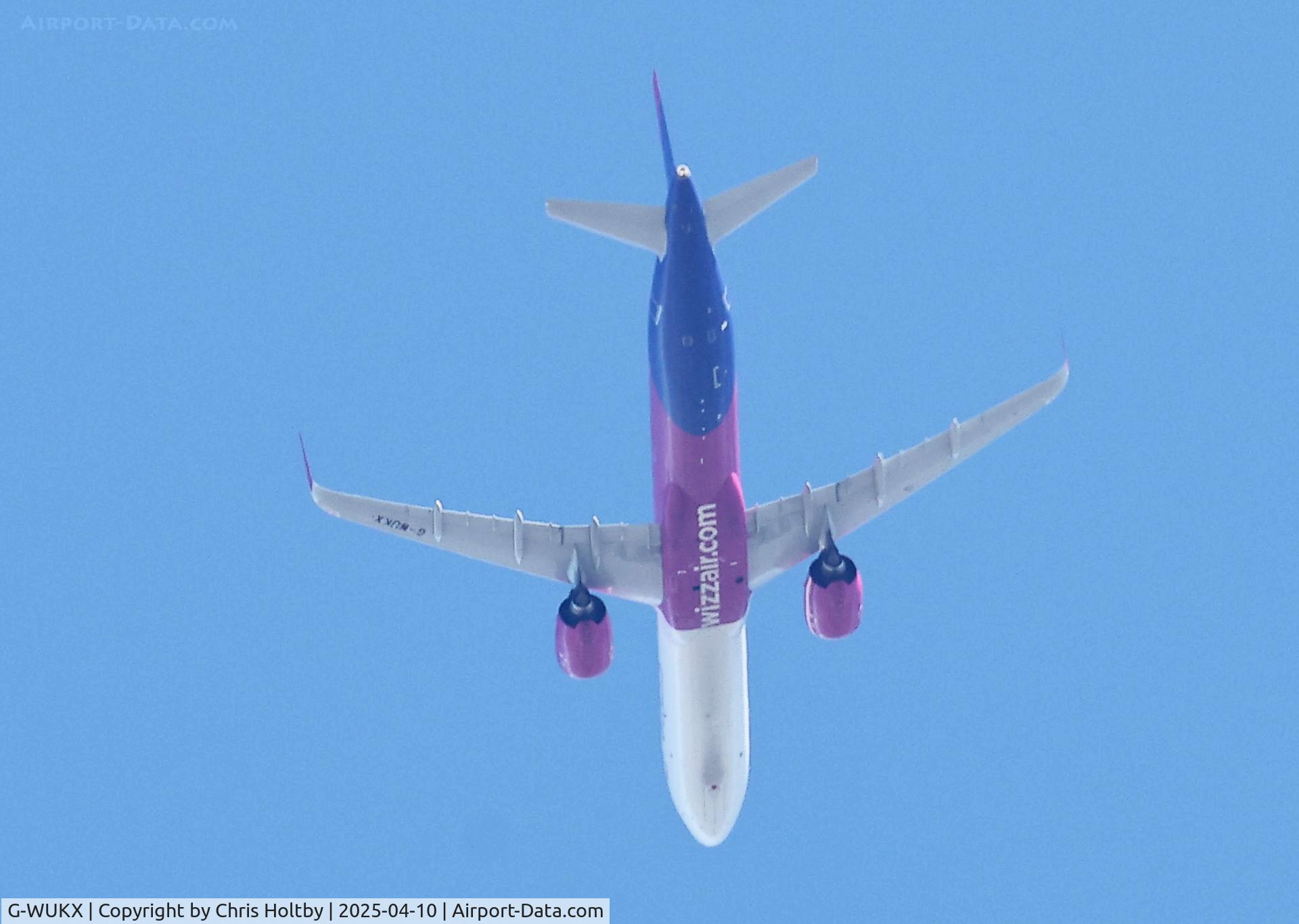 G-WUKX, 2023 Airbus A321-271NX C/N 11615, Over Amwell, Herts
