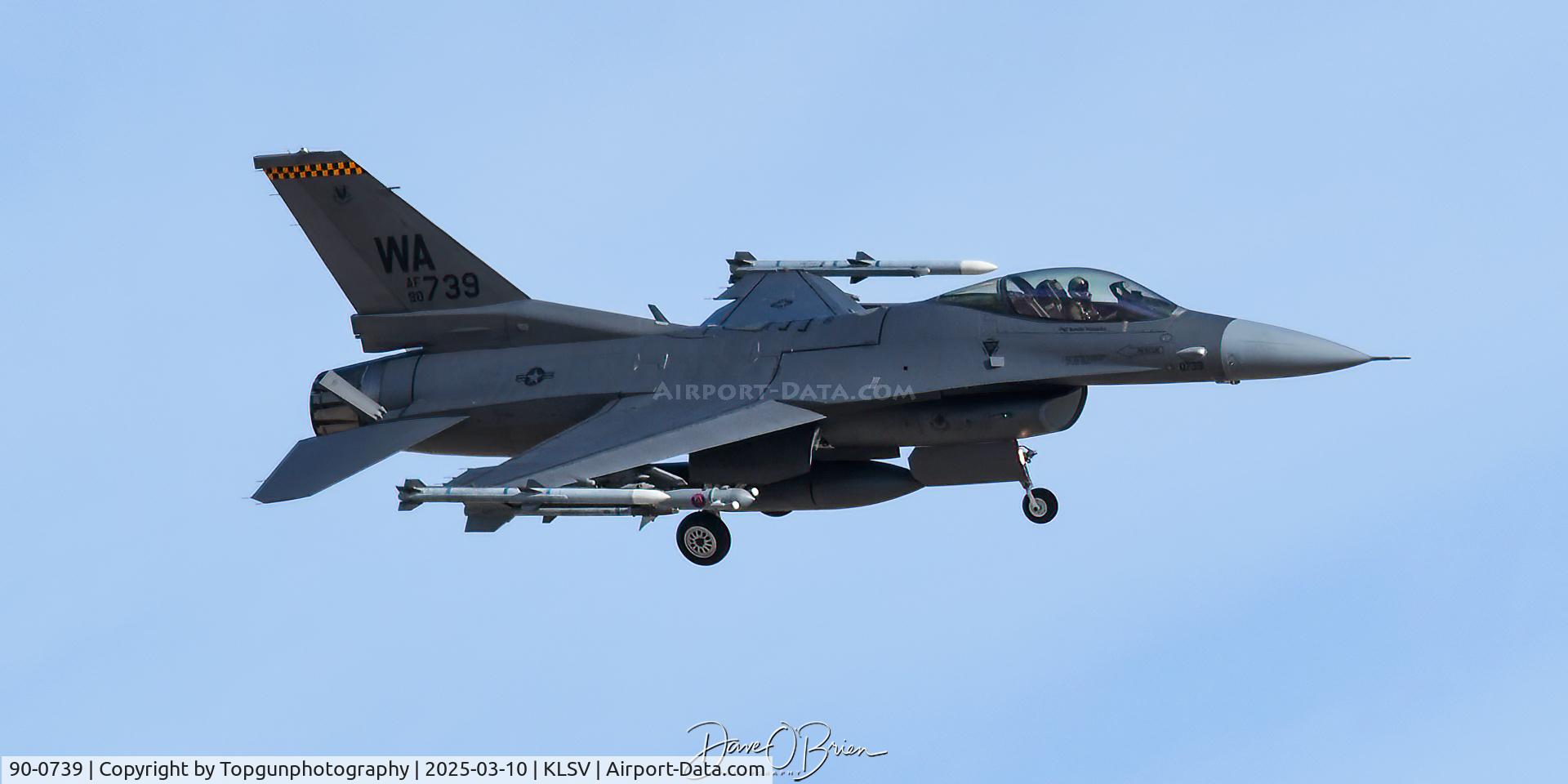 90-0739, General Dynamics F-16CG Night Falcon C/N 1C-347, MIG14 in the darker Have Glass paint