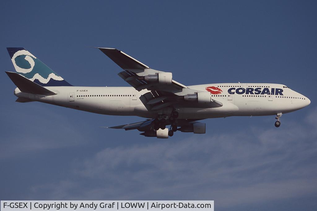 F-GSEX, 1983 Boeing 747-312 C/N 23028, Corsair 747-300