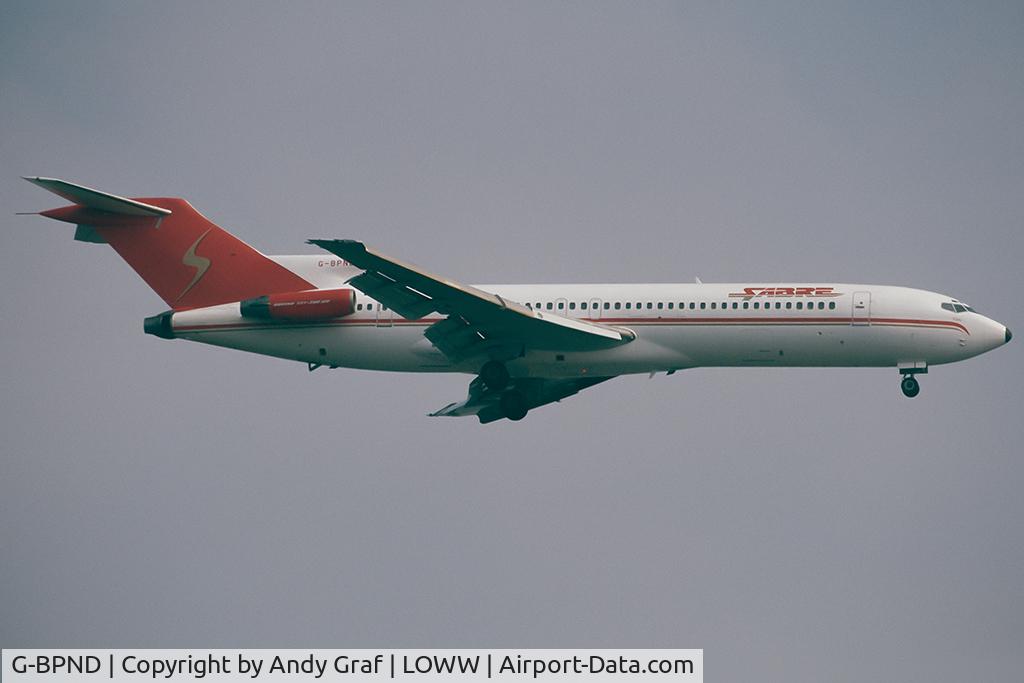 G-BPND, 1974 Boeing 727-2D3 C/N 21021, Sabre 727-200