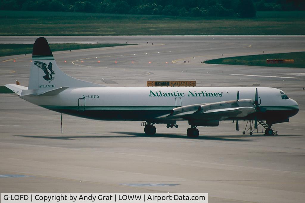 G-LOFD, 1961 Lockheed L-188C(F) Electra C/N 1143, Atlantic Airlines L-188
