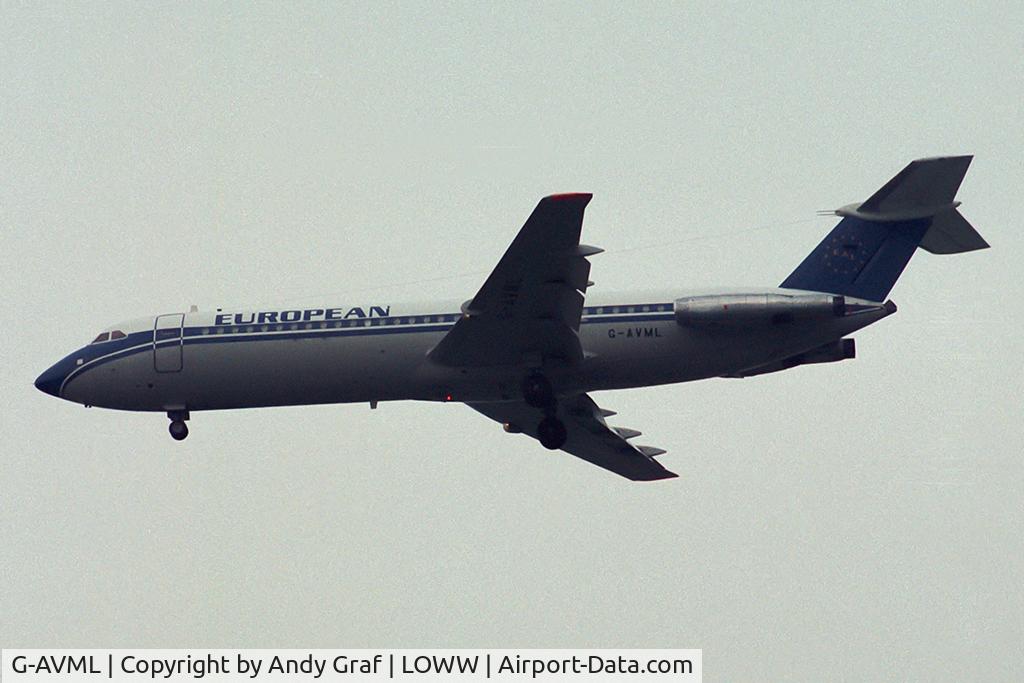 G-AVML, 1968 BAC 111-510ED One-Eleven C/N BAC.140, European Bac-1-11