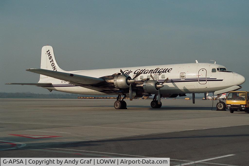 G-APSA, 1958 Douglas DC-6A C/N 45497, Air Atlantic DC-6