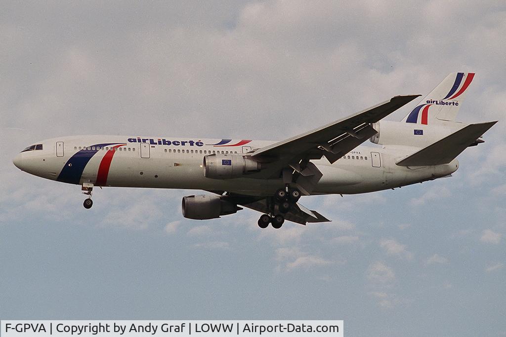 F-GPVA, 1974 McDonnell Douglas DC-10-30 C/N 47956, Air Liberte DC-10-30