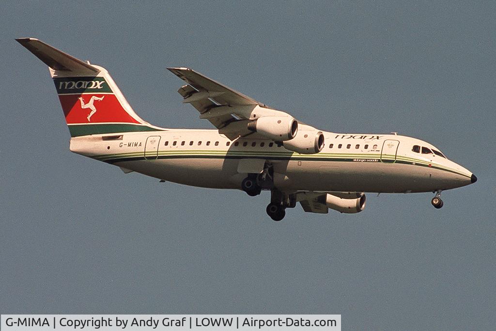 G-MIMA, 1987 British Aerospace BAe.146-200 C/N E2079, MANX Bae146-200