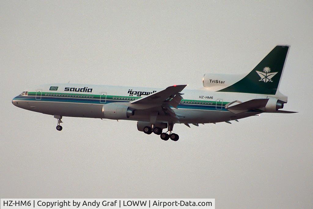 HZ-HM6, 1983 Lockheed L-1011-385-3 Tristar 500 C/N 293A-1249, Saudia L1011-500