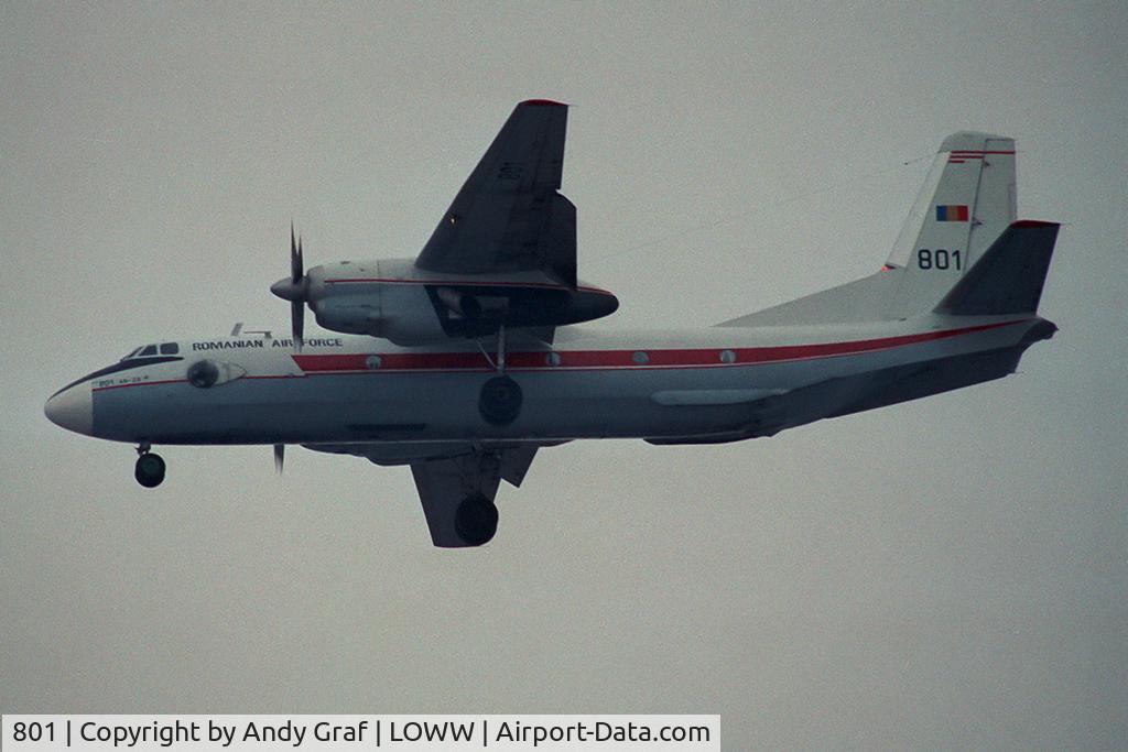 801, 1975 Antonov An-26 C/N 47302801, Romanian Air Force AN26