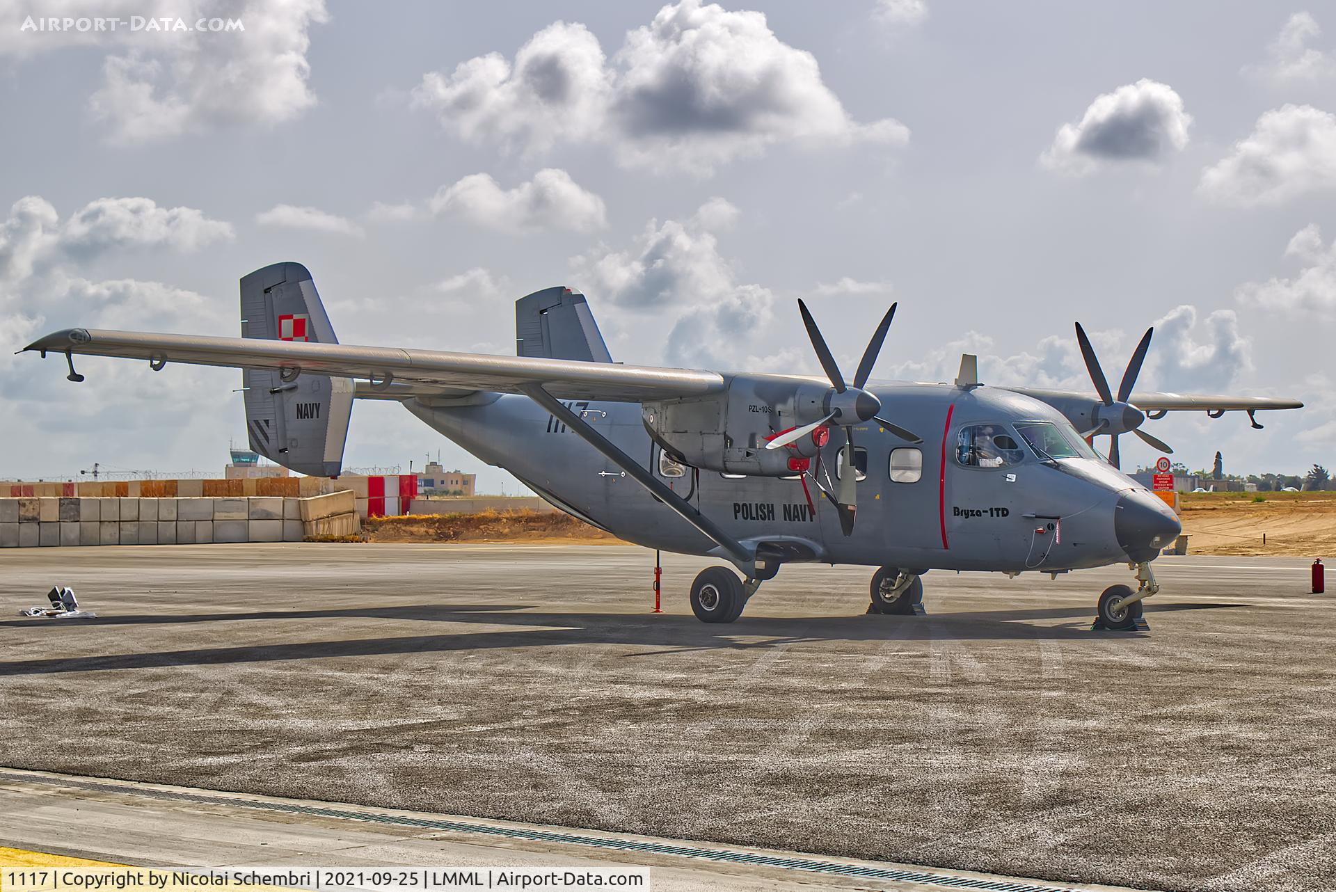 1117, 2001 PZL-Mielec M-281TDII Bryza C/N AJG002-01, Static display at the Malta International Airshow 2021.