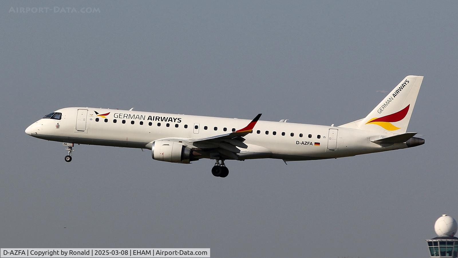 D-AZFA, 2006 Embraer 190LR (ERJ-190-100LR) C/N 19000063, at eham