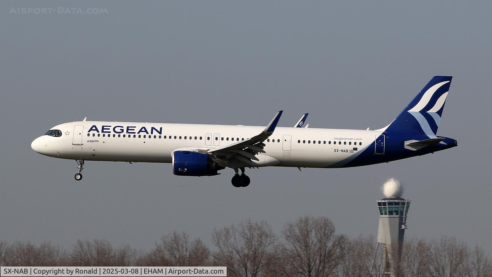 SX-NAB, 2020 Airbus A321-271NX C/N 9575, at eham