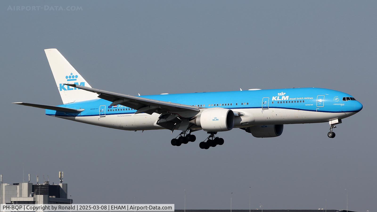 PH-BQP, 2007 Boeing 777-206/ER C/N 32721, at eham
