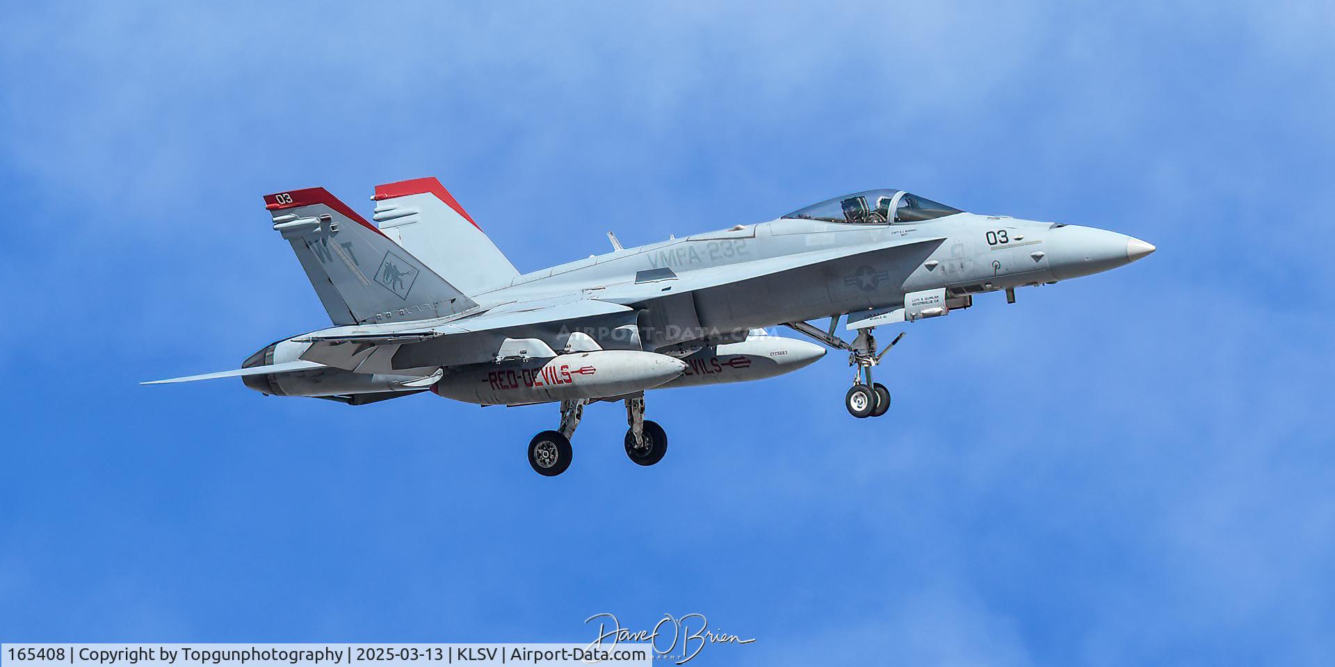 165408, McDonnell Douglas F/A-18C Hornet C/N 1452/C465, DEVIL42