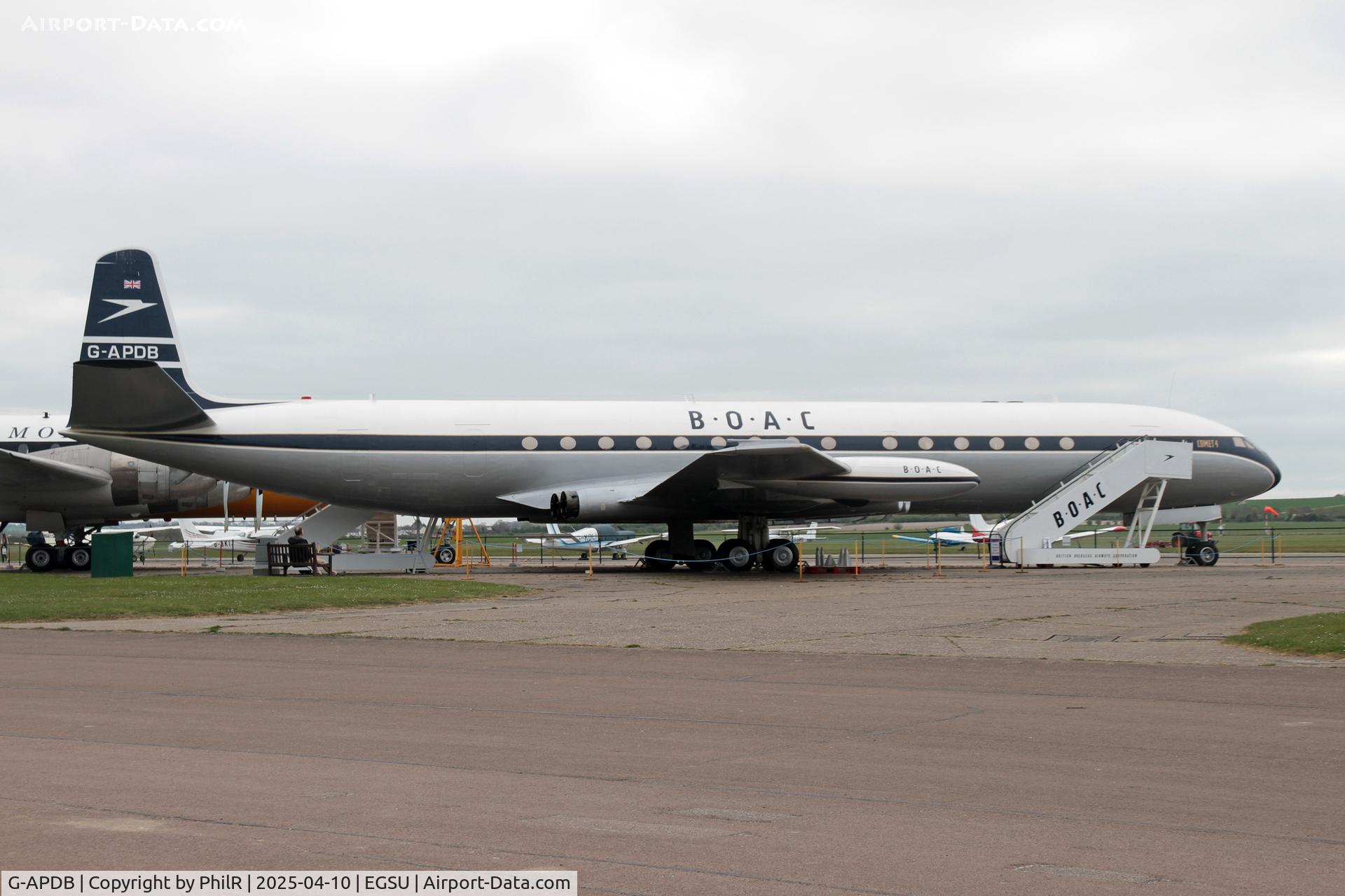 G-APDB, 1958 De Havilland DH.106 Comet 4 C/N 6403, G-APDB 1957 DH106 Comet 4 BOAC Duxford 