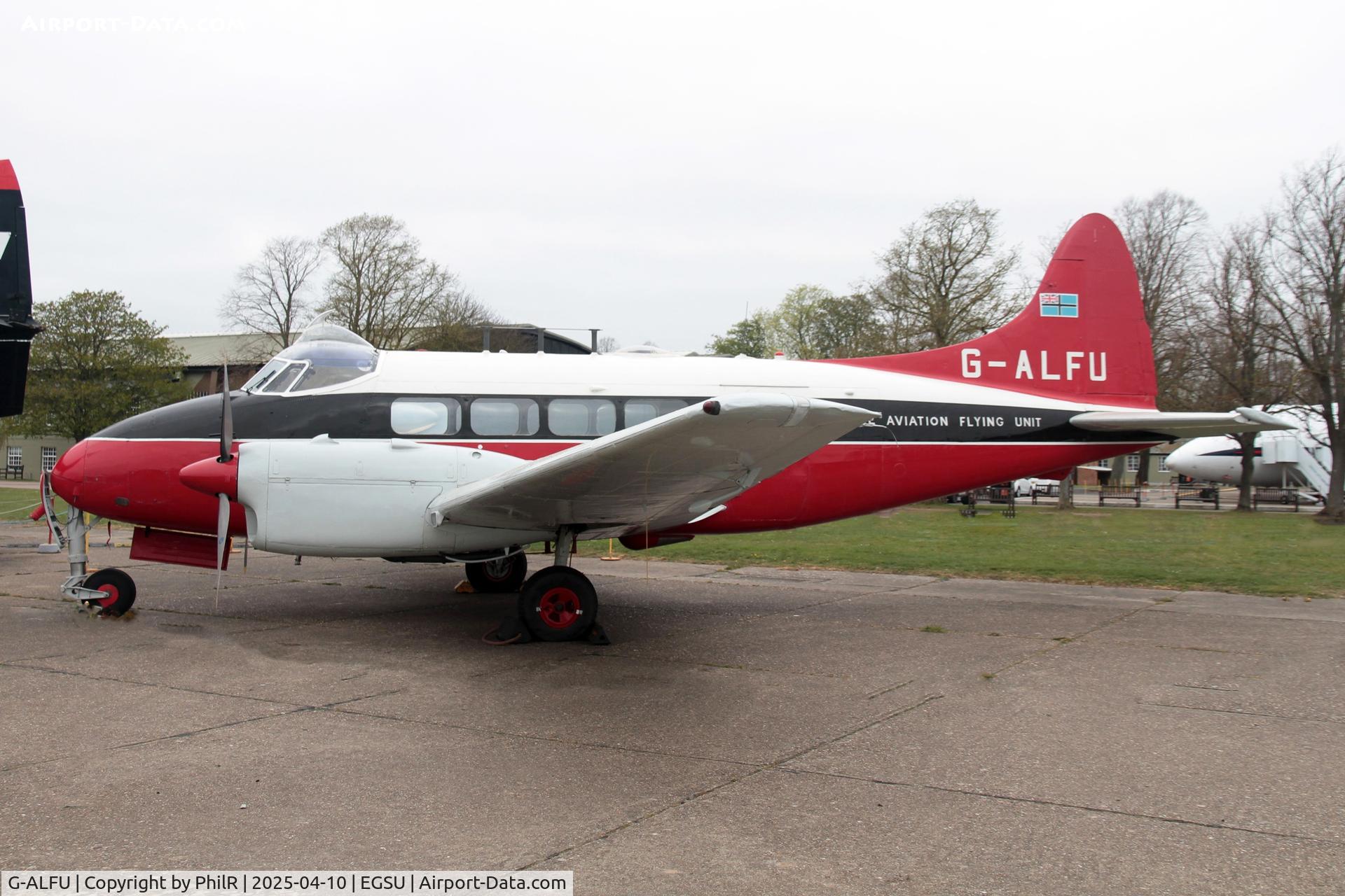 G-ALFU, 1949 De Havilland DH-104 Dove 6 C/N 04234, G-ALFU 1949 DH104 Dove 6 CAFU IWM Duxford