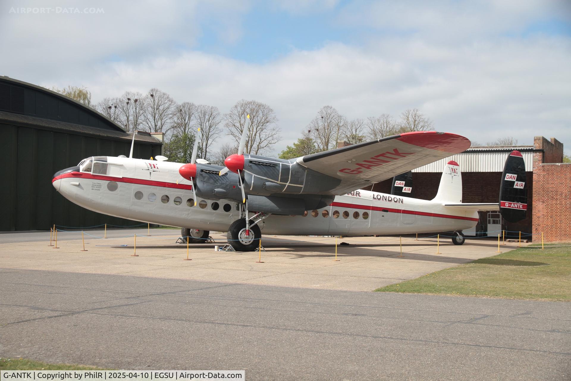 G-ANTK, 1946 Avro 685 YORK C1 C/N MW232, G-ANTK (MW232) 1945 Avro 685 York C1 Dan Air Duxford