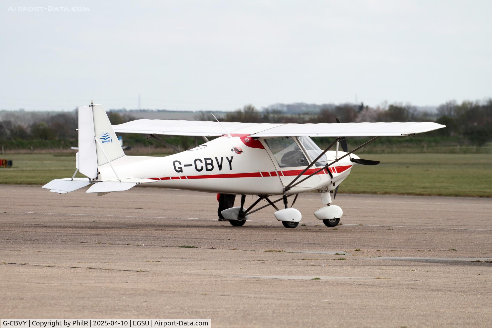 G-CBVY, 2002 Comco Ikarus C42 FB UK C/N PFA 322-13835, G-CBVY 2002 Ikarus C42 FB UK Duxford 