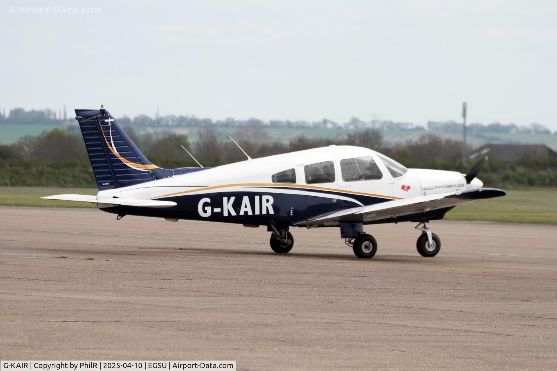 G-KAIR, 1978 Piper PA-28-181 Cherokee Archer II C/N 28-7990176, G-KAIR 1978 Piper PA-28-181 Cherokee Archer ll Duxford 10.04.25