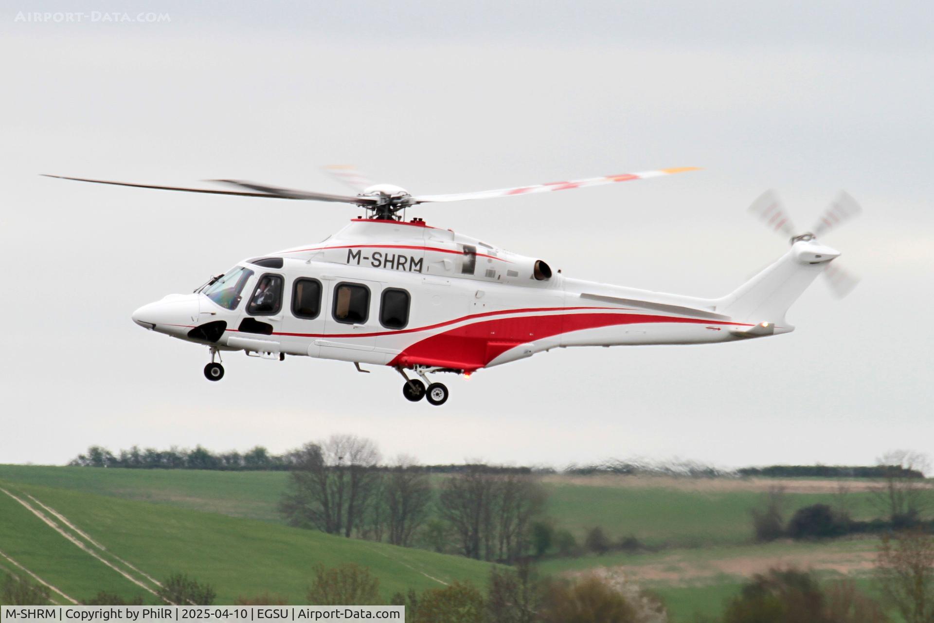 M-SHRM, AgustaWestland AW 139 C/N 31716, M-SHRM (I-EASG) 2016 AgustaWestland AW139 Duxford 10.04.25 (2)