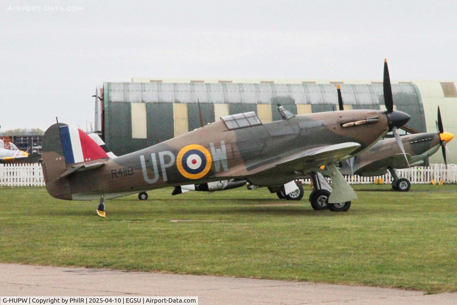 G-HUPW, 1940 Hawker Hurricane I C/N G592301, R4118 (G-HUPW) 1940 Hawker Hurricane l Duxford 